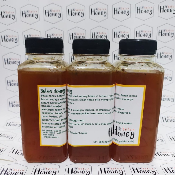 

Madu Trigona Selva Honey 300 gram