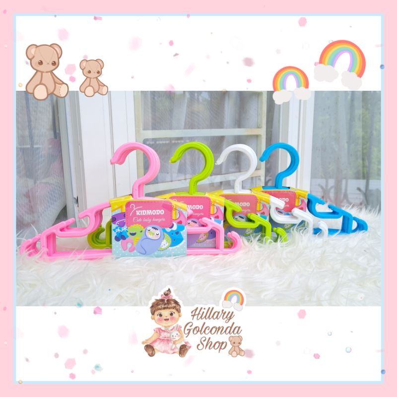 Hanger baju anak 1pak isi 6pcs/hanger lemari/ hanger anak/ gantungan baju anak/ KIDMODO