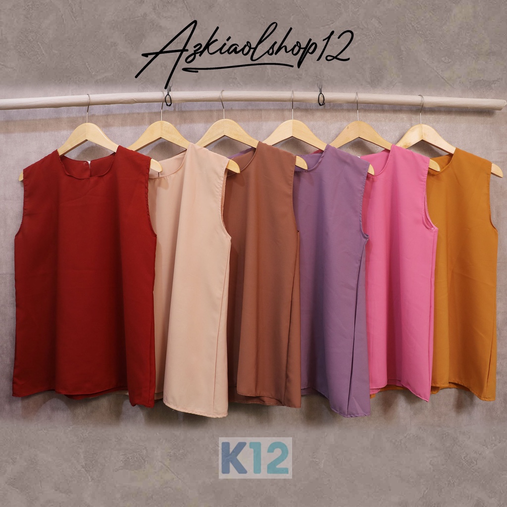 INNER PENDEK DALAMAN GAMIS TANPA LENGAN