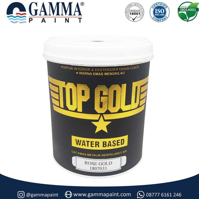 

Update! Top Gold Metallic Paint - White Gold 1L Murah