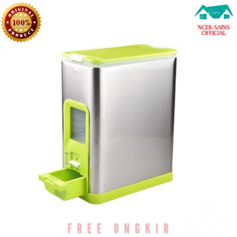 Krischef tempat beras rice box 10kg