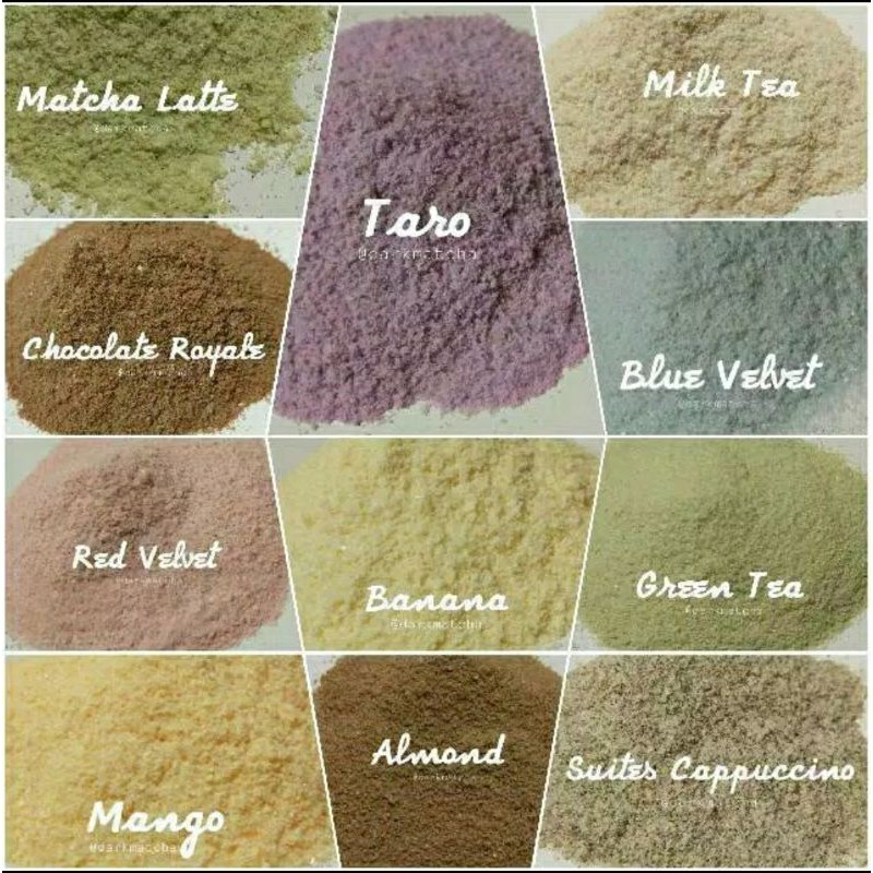 

Minuman bubuk/serbuk merk XieXie boba Original. TARO & VANILA. Harga tertera untuk per 1pack (20pcs)