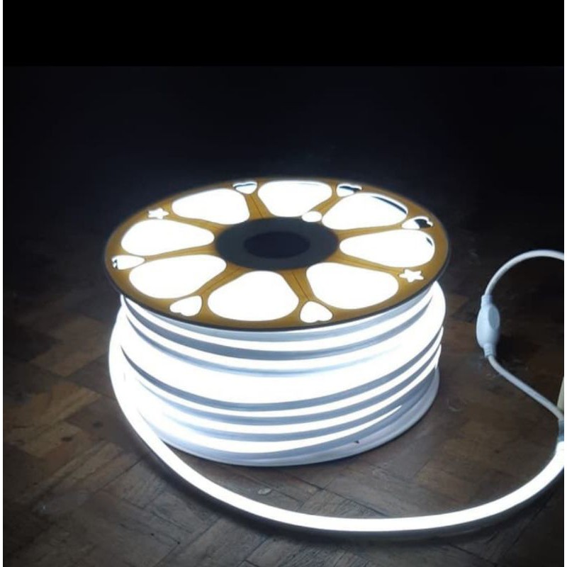 lamlu neon flex 50m 50 meter led selang strip neon flex huruf reklame outdoor