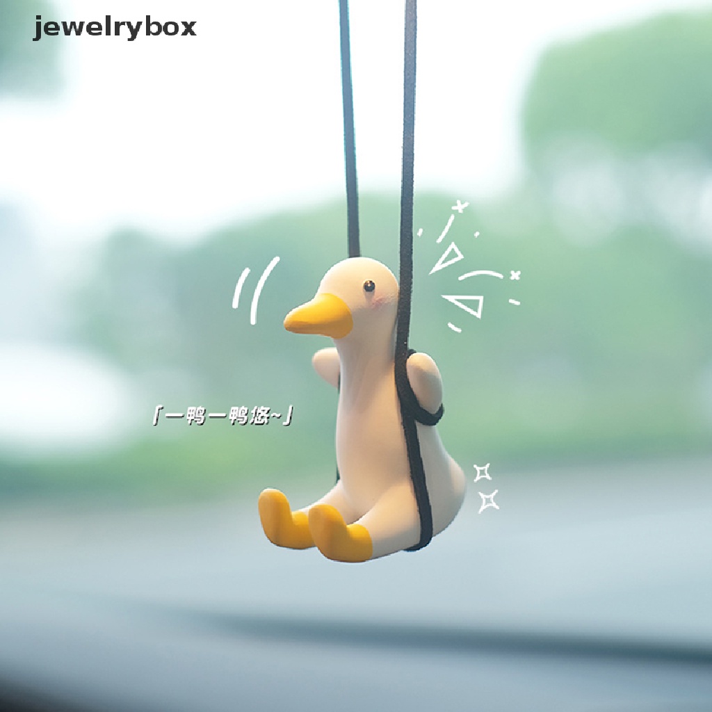 (jewelrybox) Hiasan Gantung Bentuk Bebek Kecil Lucu Untuk Dekorasi Kaca Spion Mobil