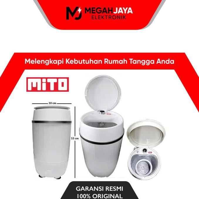 MITO MESIN CUCI PORTABLE + PENGERING WM1 / WM 1 3,5 KG