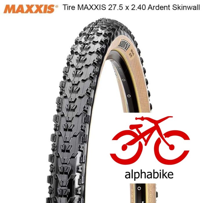 BAN LUAR MAXXIS 27.5 X 2.40 ARDENT SKINWALL EXO TR
