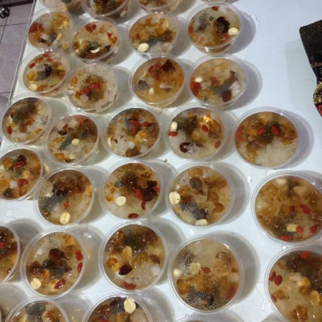

PeachGum dessert sehat aslii Gula Batu.