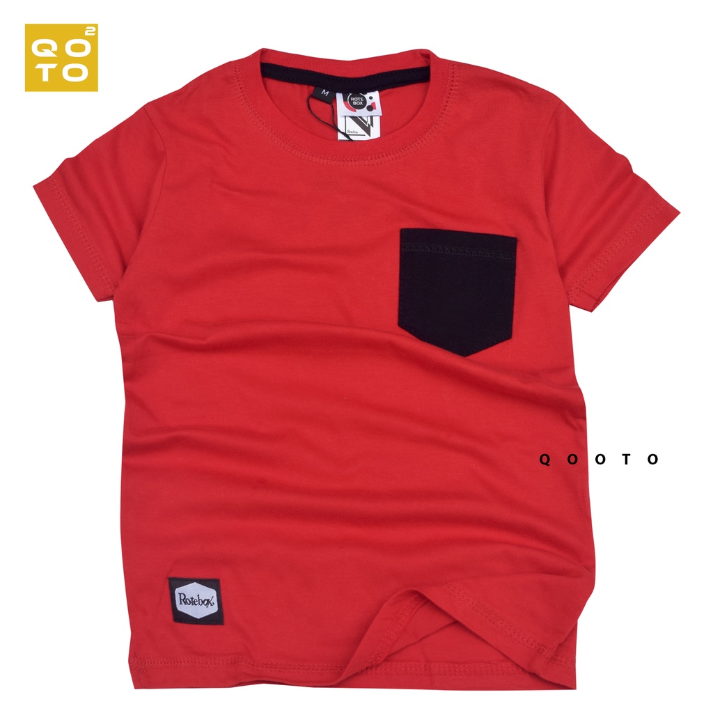 Baju Anak Laki Laki Rotebox Umur 1-12 Tahun Bahan Cotton 30S