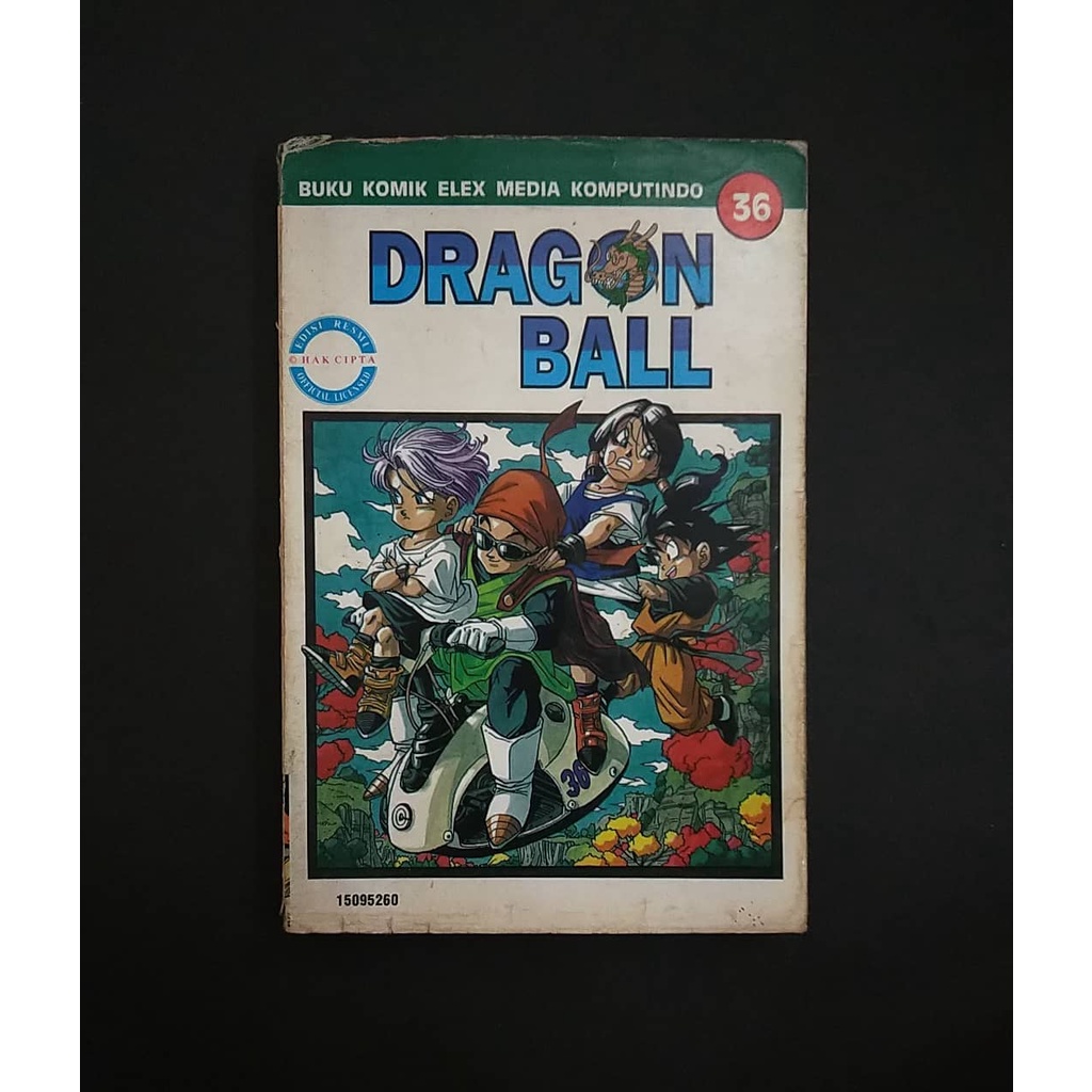 Buku Komik Jepang Cabutan Dragon Ball No. 36