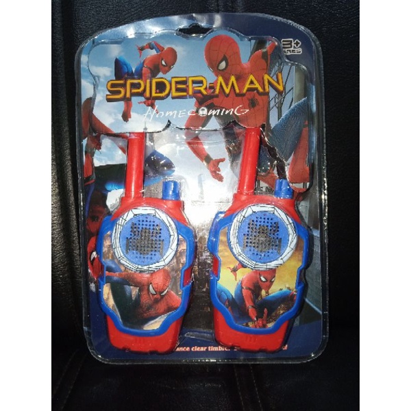 mainan walkie talkie avengers dll HT mainan intercom karakter cowok