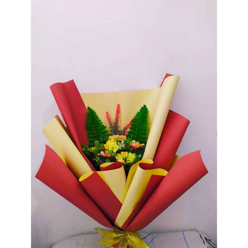 

BOUQUET BUNGA / ARTIFICIAL FLOWERS (FREE PAPERBAG)