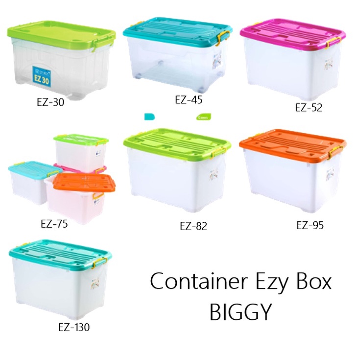 Kirim Instant/Sicepat Gokil/Shopee Express Container Ezy Box BIGGY EZ-45 45Liter