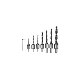 TG-DFA Taffware Mata Bor Drill Bit Countersink HSS 3-10mm 7PCS - QST-K13