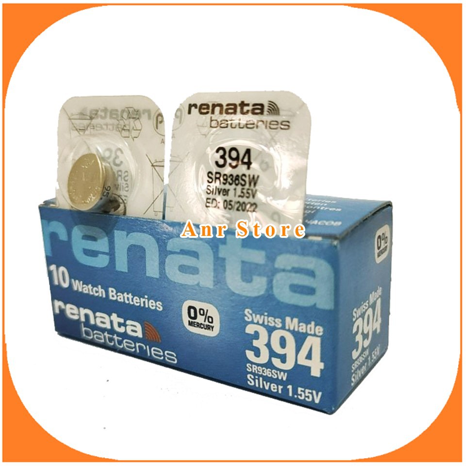 Baterai Renata 394 SR936SW Renata 936 Original Swiss Baterai Jam Tangan