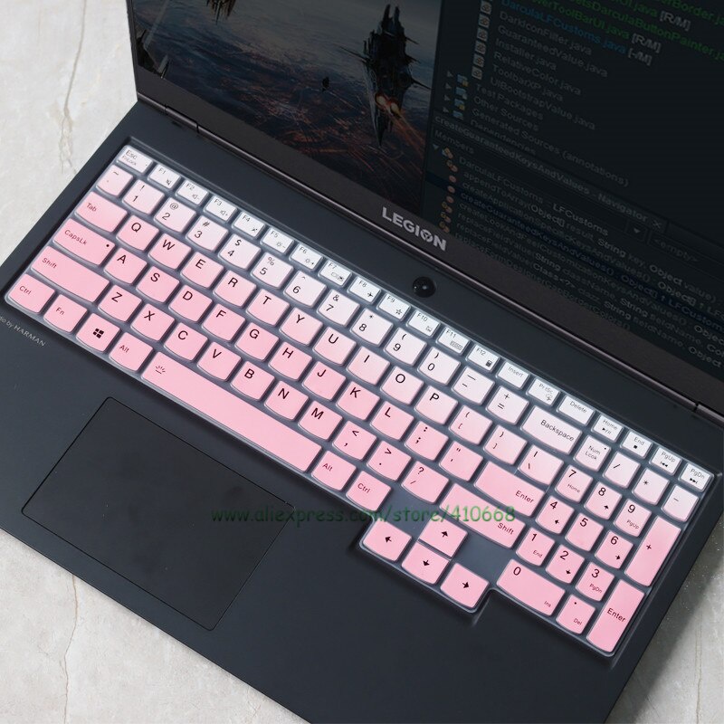 Skin Silikon Pelindung Keyboard 15.6 &quot;Untuk Lenovo Legion 5 5i 5p 5pi 15 2020 R7000 Y7000P Legion5 15&quot;