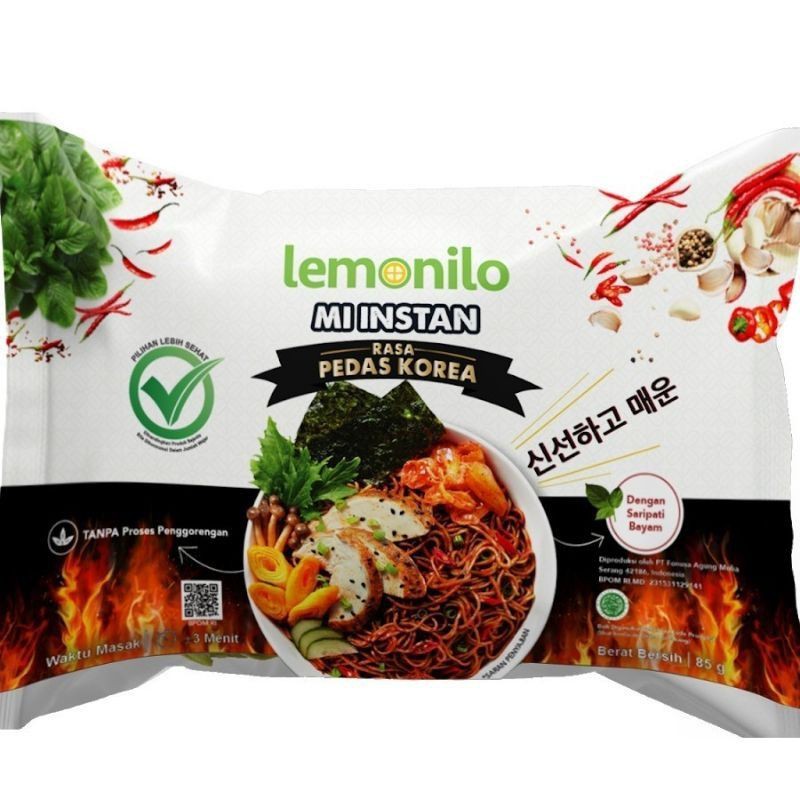 

Lemonilo Rasa Mie Pedas Korea Limited Edition 68gr