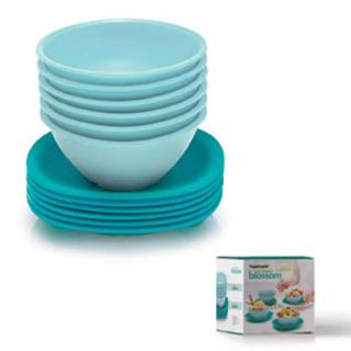 Sweet Blossom Toska Hijau Tupperware Shopee Indonesia