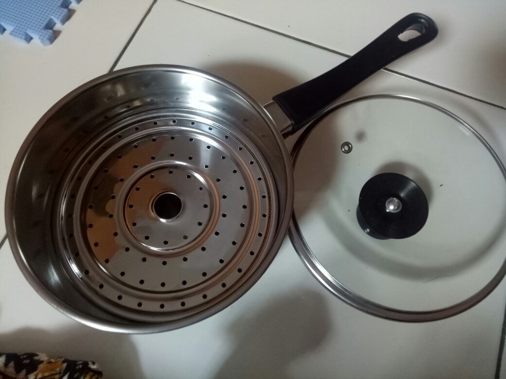 Panci Susu Steamer Makapal 18 Cm