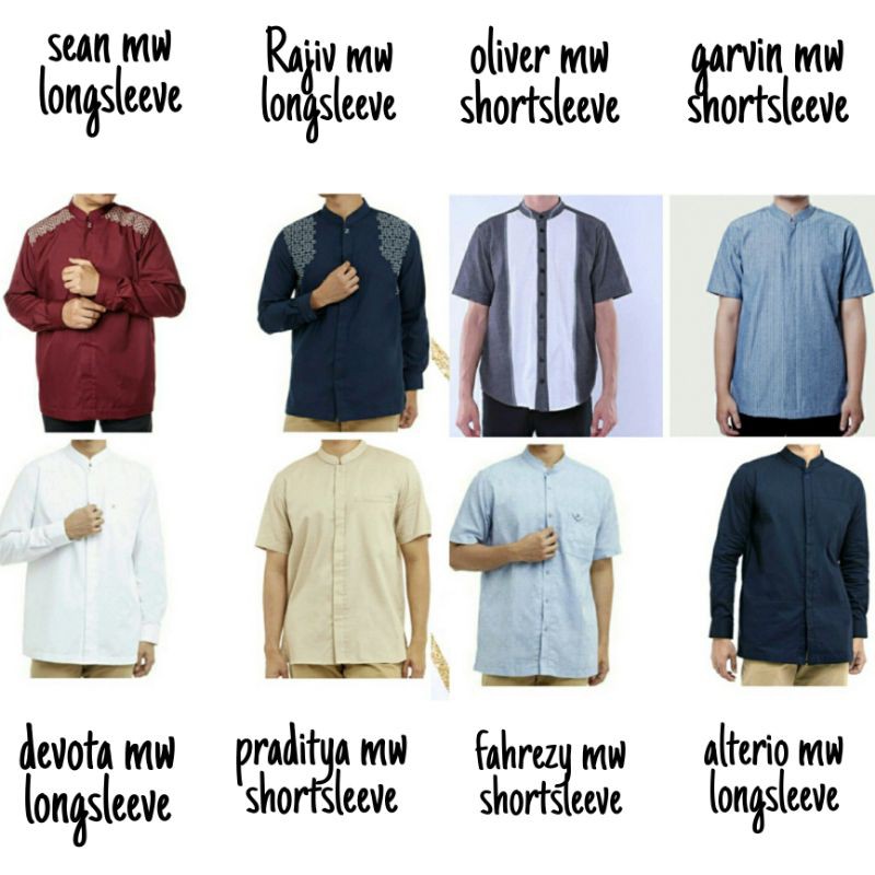 Baju Koko Zoya Promo!! altrio garvin sean oliver fahrezy mw zoya