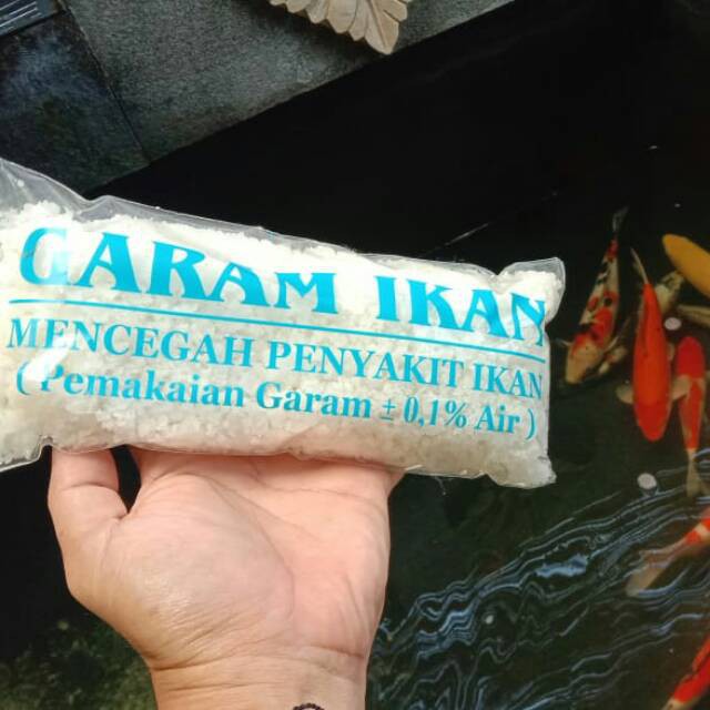 Garam Garem Ikan Crystal bening Import 500 Gram Aquarium Vitamin Ikan Cupang Guppy Louhan dll