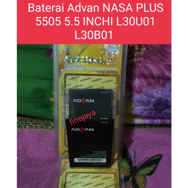 Baterai Advan Nasa PLUS 5505 5.5 INCHI Battry Advan L30U01 L30B01