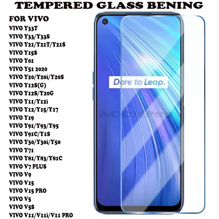 TEMPERED GLASS BENING FOR VIVO Y33T/T1/T1 5G/Y33/Y33S/Y21/Y21T/Y21S/Y20/Y20i/Y20S/Y12S(G)/Y12S/Y11/Y12i/Y12/Y15/Y17/Y91C/Y91C/Y30/Y30i/Y50/V15/V15PRO/V5/V5+/V11/V11i