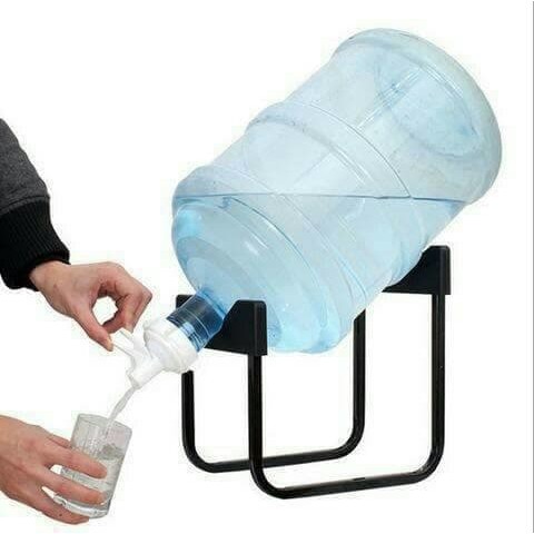 KENMASTER RAK KAKI GALON AIR MINUM + KRAN KERAN / HOLDER GALON