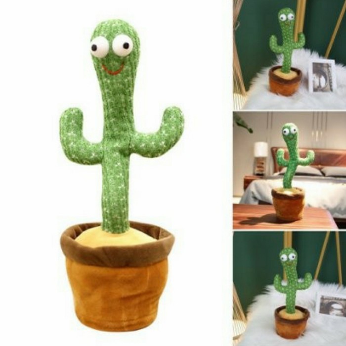 Diskon Spesial Mainan Pohon Kaktus Goyang Viral Terbaru