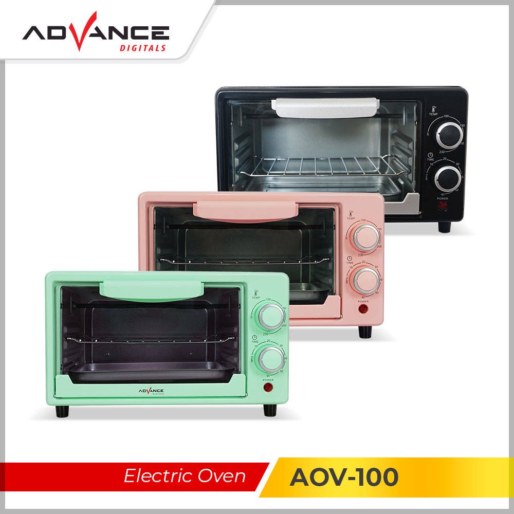 【Garansi 1 Tahun】ADVANCE Oven Listrik Low Watt 9L - 400 Watt Electric Oven