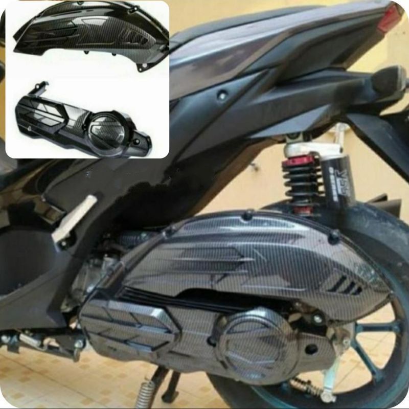 Paket Cover Hawa Filter dan CVT Untuk New Aerox Connected 2021