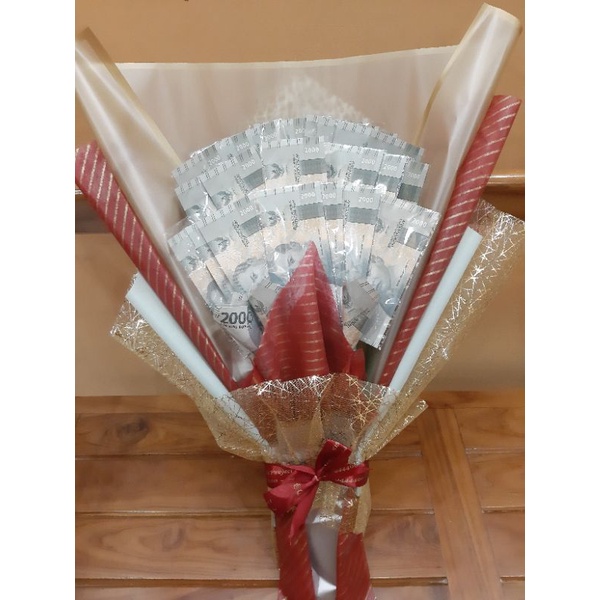 buket uang/ buket bunga / parcel 2000