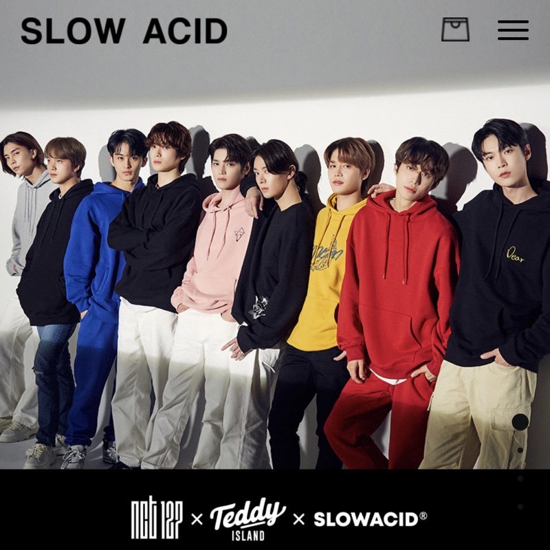 [BACA DESK] DP Full Set PRE ORDER Slowacid x Teddy Island x NCT 127's favorite things Slow Acid Tedd