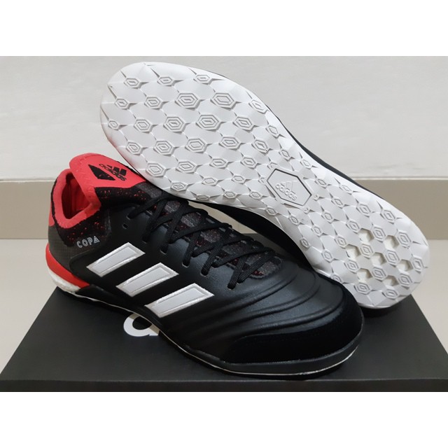 Sepatu Futsal Adidas Copa Tango 18.1 LEATHER Black Coral Red | Shopee  Indonesia