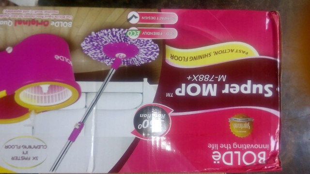 Bolde Super Moporiginal ( Pengering Bisa Di Angkat) - Set Pel Lantai Otomatis Bolde