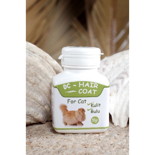 DC HAIR COAT VITAMIN BULU  UNTUK KUCING ANJING / vitamin kucing/ BTM