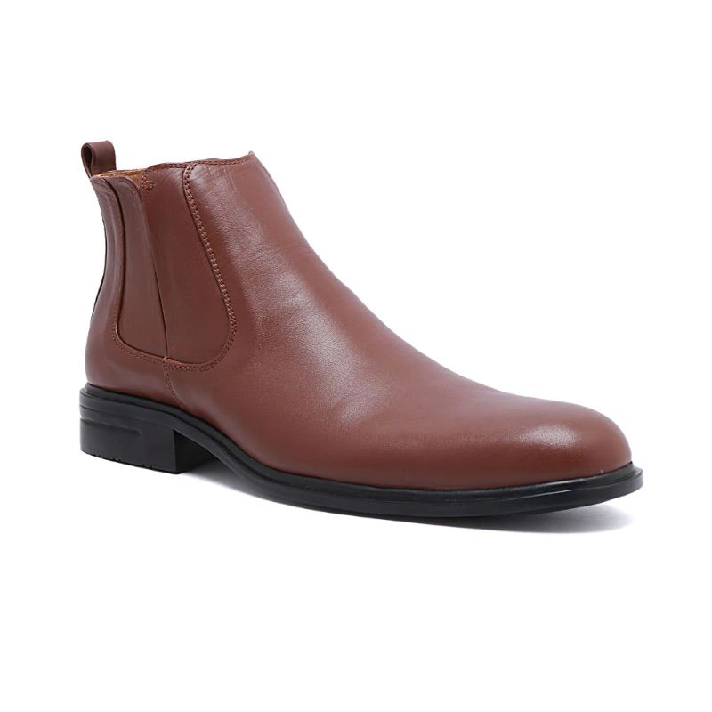 BUCCHERI Gino Sepatu Boots Pria tan