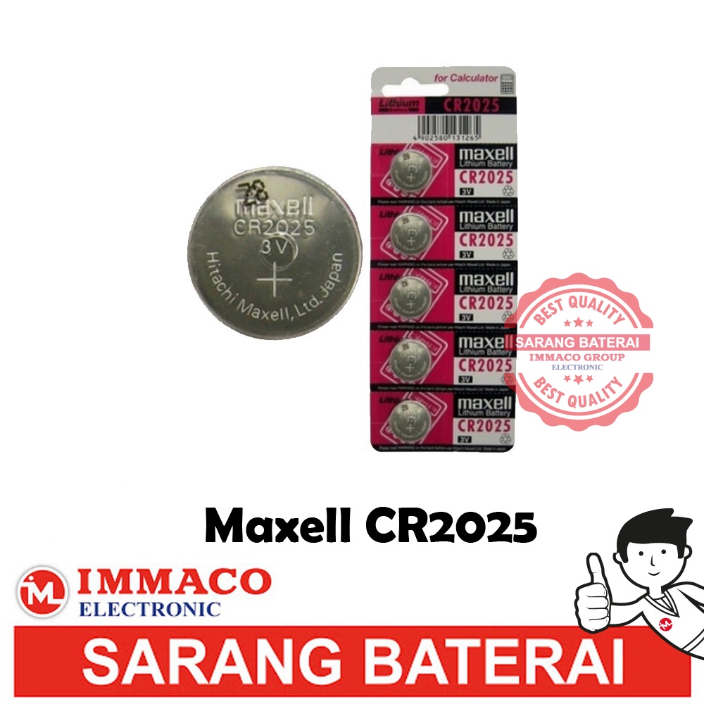 Baterai - Maxell CR 2025
