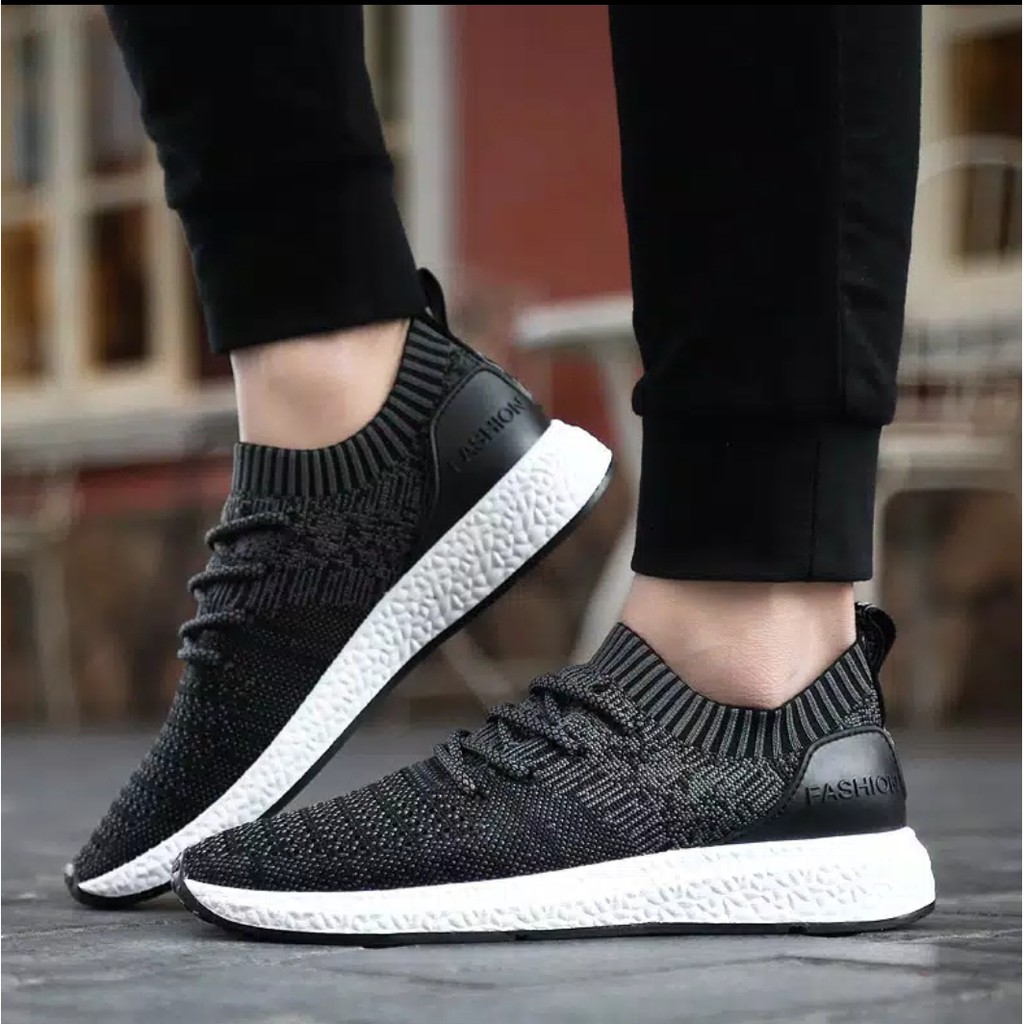 Sepatu Sneakers Import TW08-25 Olahraga Kasual Running Shoes Sneakers Pria Sneakers Pria