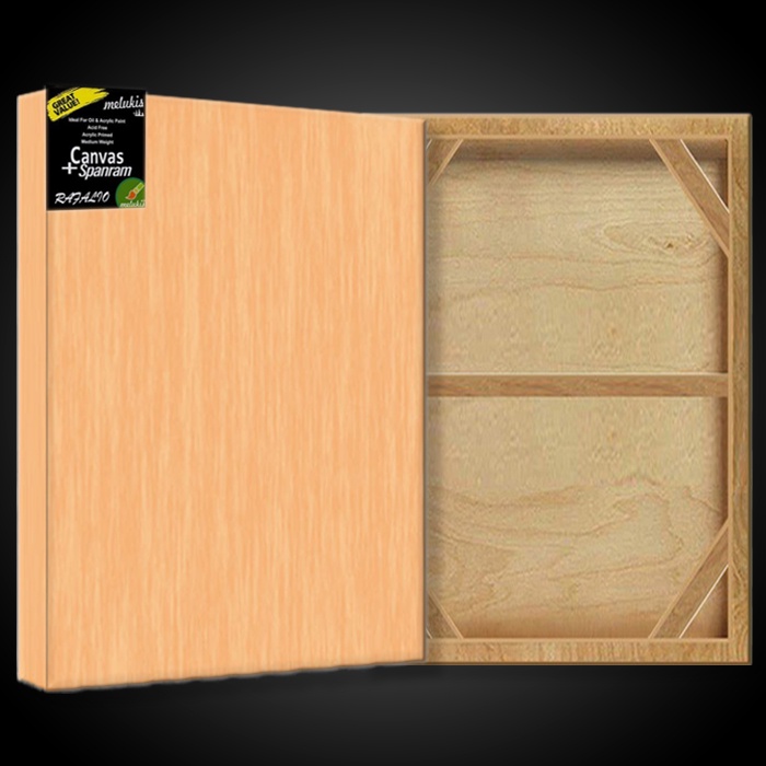 Rangka Kayu Spanram Triplek 70x110 cm Alas Poster Frame Kayu Triplek