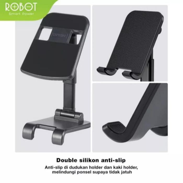 Robot Phone Holder Universal RT-US06 - Fully Foldable Liftable for Smartphone