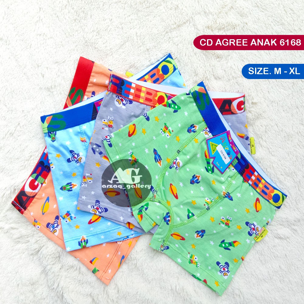 CELANA DALAM ANAK / BOXER ANAK COWOK 6168 / 6169 BOXER ANAK MOTIF / PAKAIAN DALAM | CELANA DALAM | BOXER ANAK