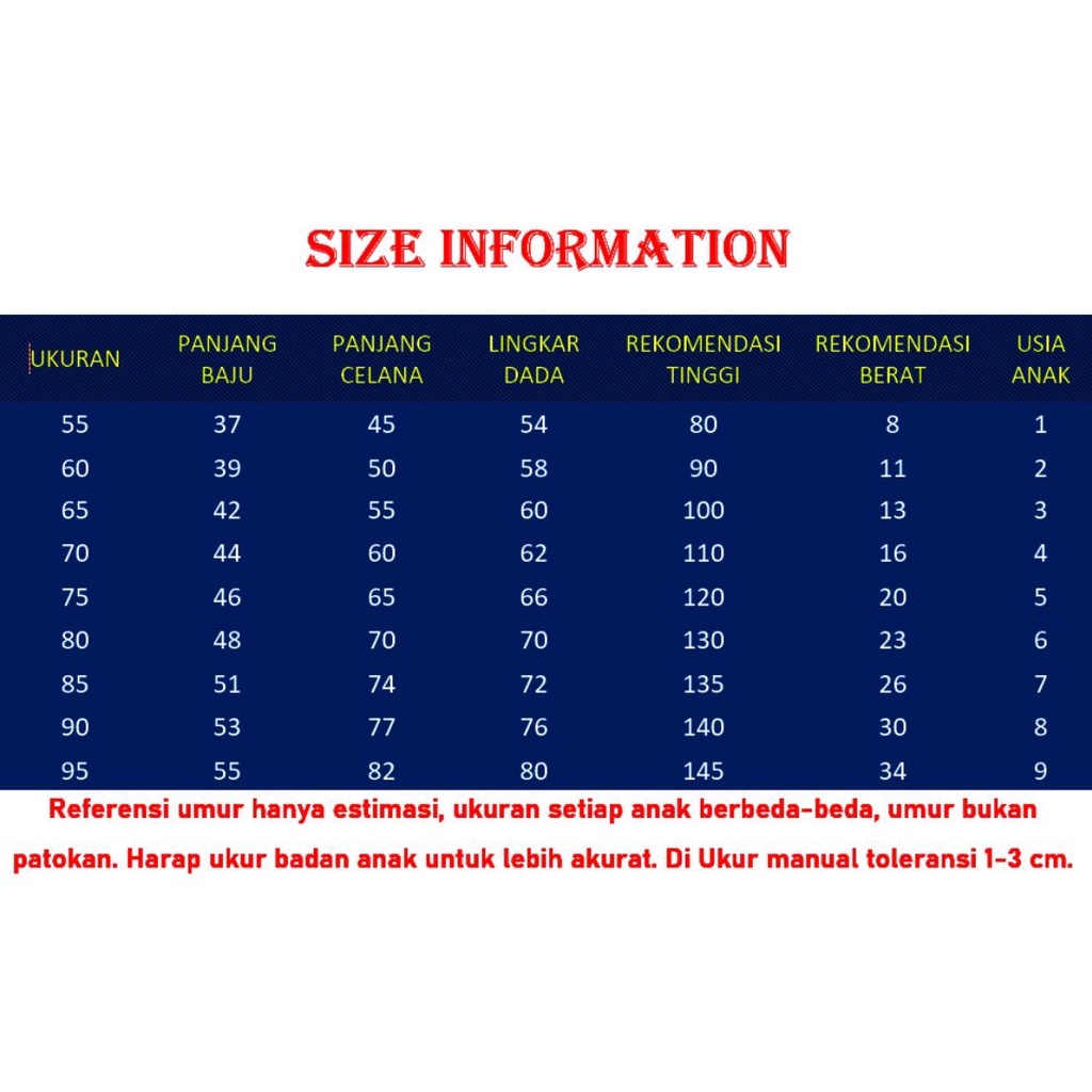 Piyama Anak Lengan Panjang Import Perempuan Usia 1-9 Tahun