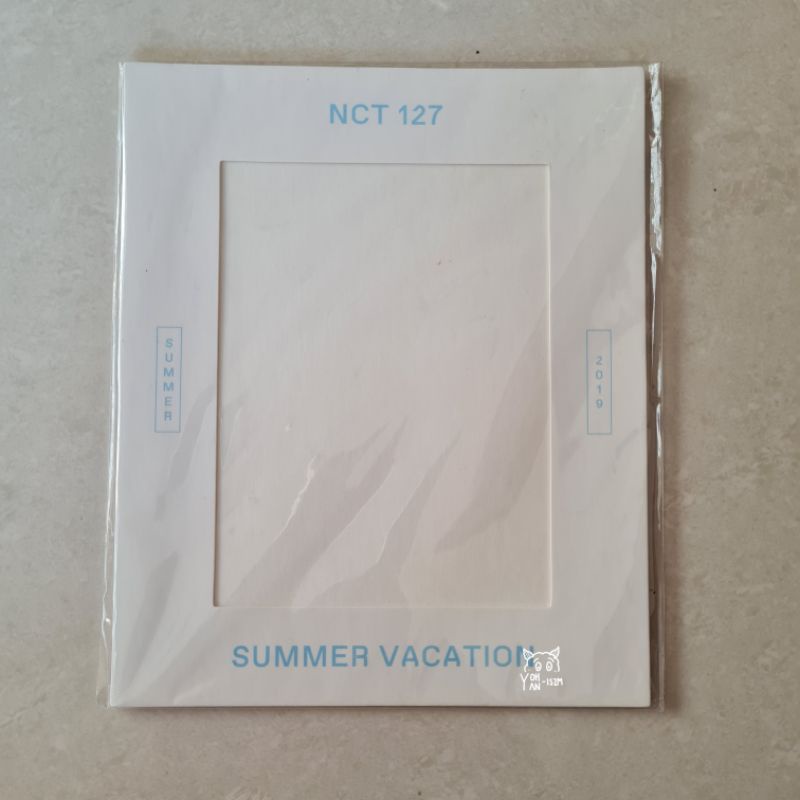 [booked] nct 127 photo frame summer vacation 2019