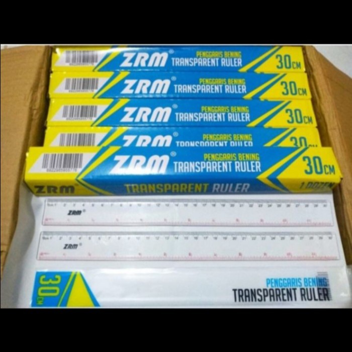 

Wow 12 Pcs / 1 Lusin Penggaris Tebal Mika 30 Cm Termurah / Penggaris Murah