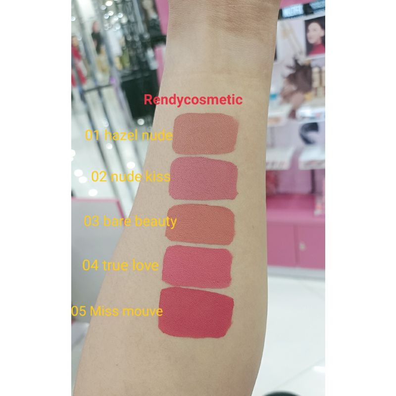 La Tulipe Bare Matte Lip Cream original murah