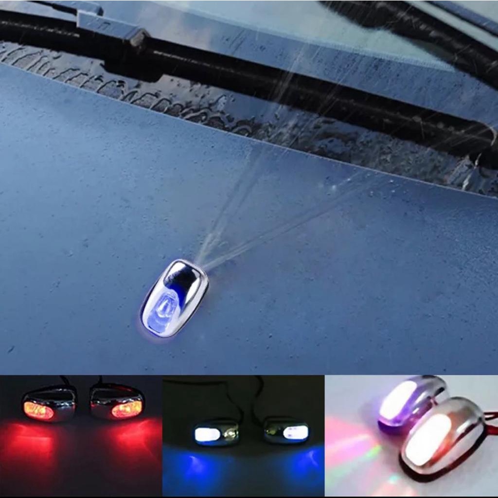 Led Washer Nozzle Lampu Wiper