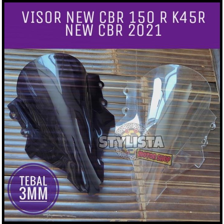 Windshield Cbr 150R 2021 Jenong Visor New Cbr 150R K45R 2021