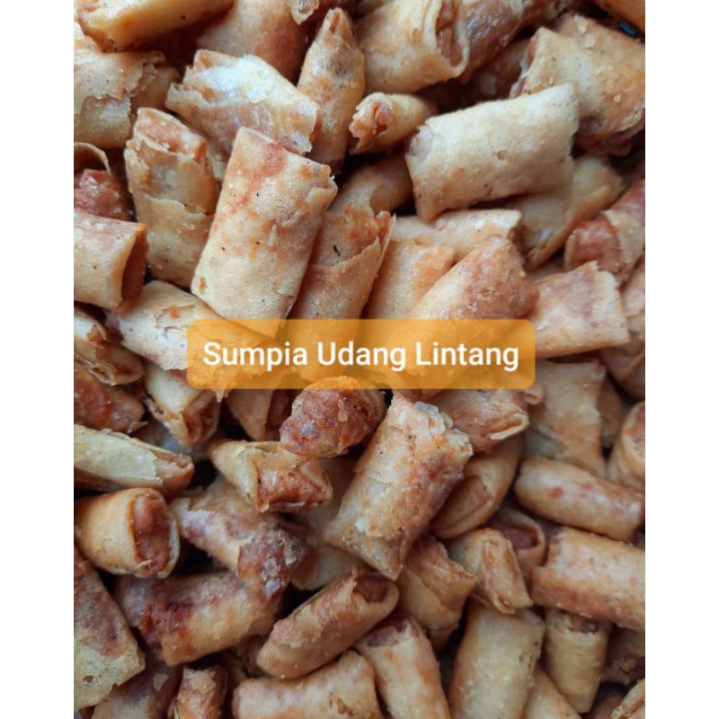 

Sumpia Udang kemasan 200gr snack kiloan