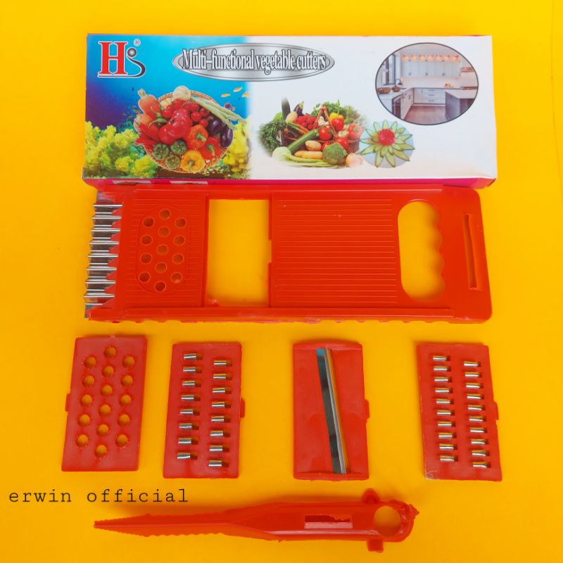 Parutan Serbaguna Multifungsi Merah Hs