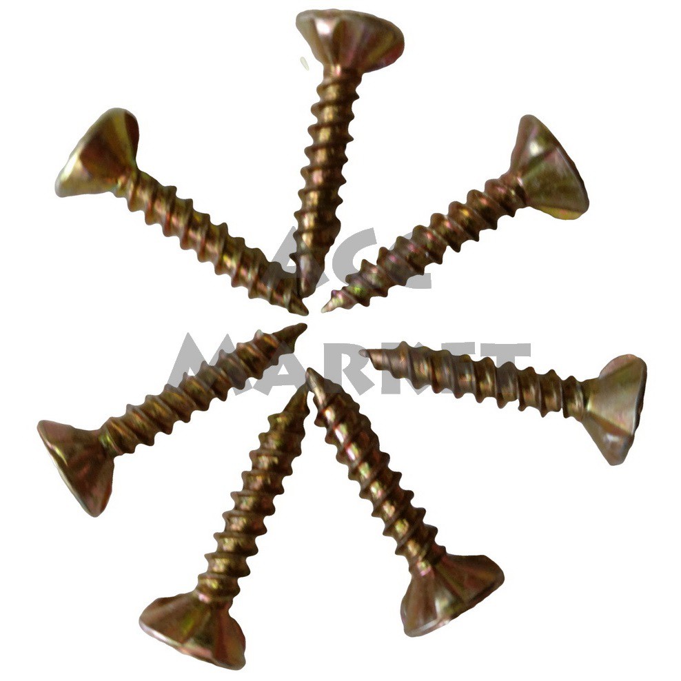 Sekrup GRC 100 Pcs Kalsiboard 6 Mm x 1 0.75 Inch Skrup Scrup